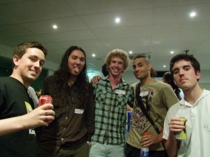 Peter's heading back to the UK. Sad face. :(