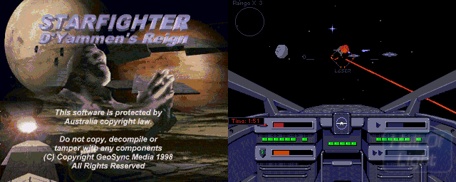 StarFighter: D'yammer's Reign, by Geosync Media