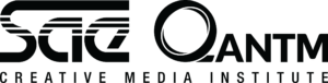 Logo: SAE Qantm Creative Media Institute. URL links to SAE main website.
