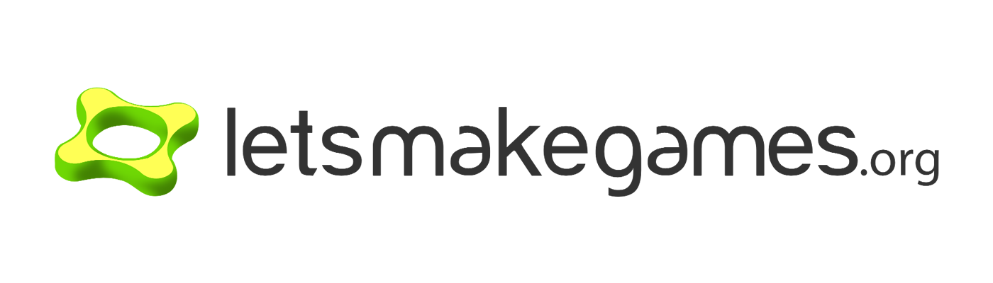 Logo for Let's Make Games dot org